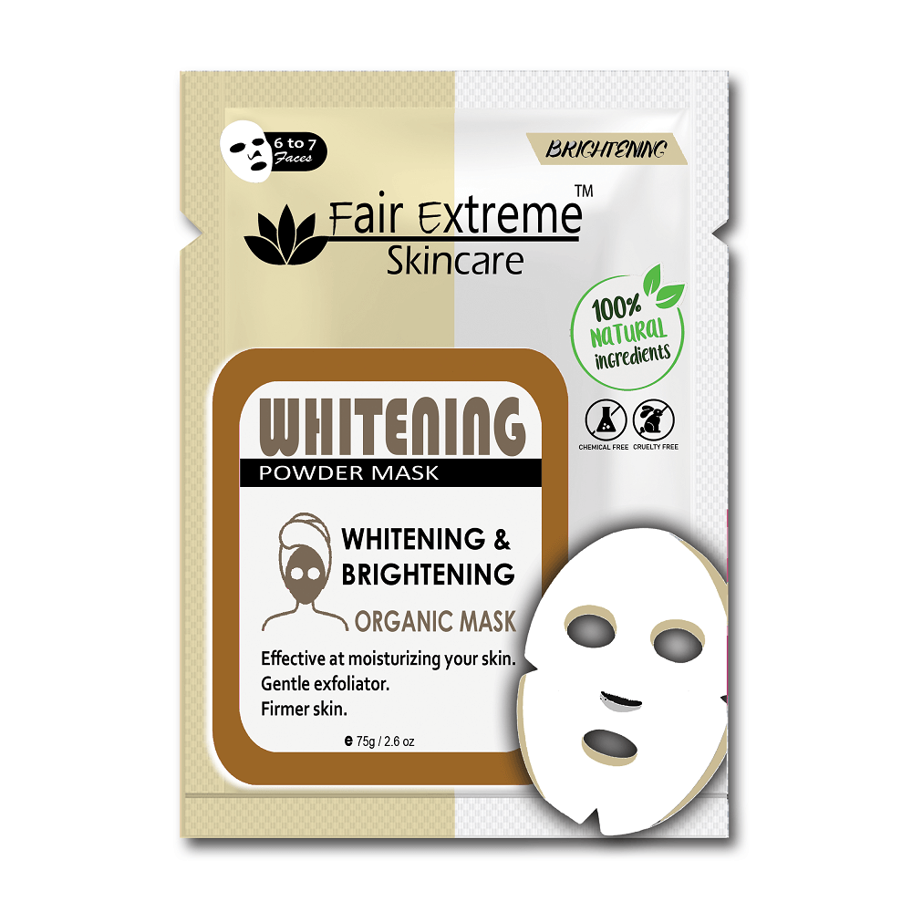 Fair Extreme Whitening Powder Mask 75g - Whitens Brightens Your Skin