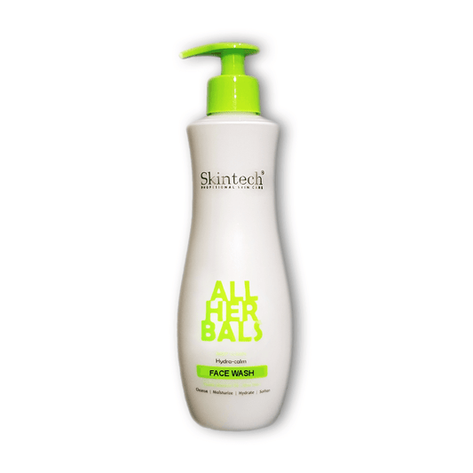 Skin Tech All Herbals Anti-Microbial Face Wash 400ml - stearic acid, camphor