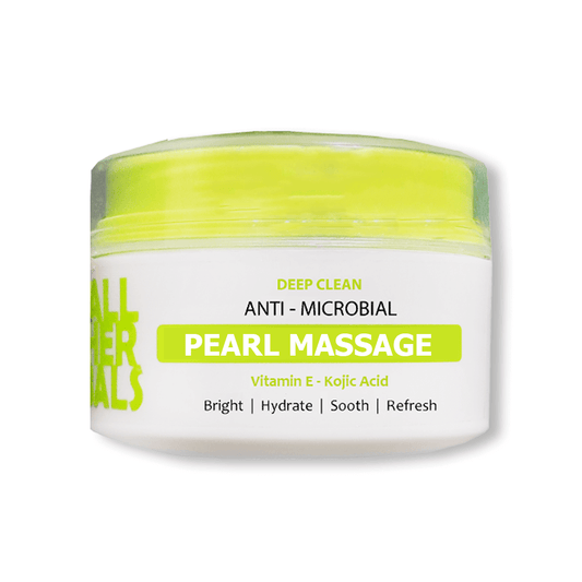 Skin Tech All Herbals Anti-Microbial Pearl Massage - 375g